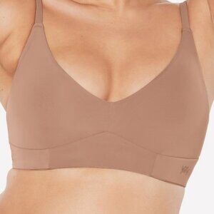 NWT Yitty SZ XS Smoothed Reality Plunge Bra - Moody B*tch Taupe